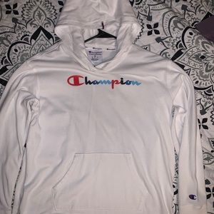 White Champion Hoodje